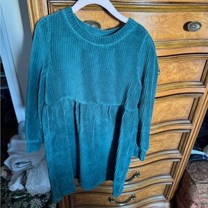 GAP Kids Teal Corduroy Dress